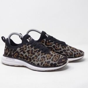 APL Phantom Leopard Print Athletic Running Sneakers Shoes Womens 7.5